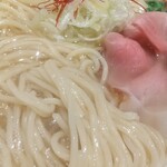 麺家 たけ田 - 麺の感じ