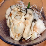 寿司居酒屋 や台ずし - 蒸しガキポン酢（冷製仕立て めちゃくちゃデカイ）