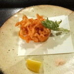 料理屋 壱 - 駿河湾の桜海老の天ぷら