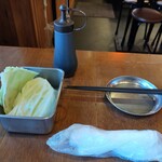 串かつ でんがな - 入店するとこのセット