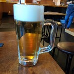 串かつ でんがな - 最初のドリンクは生ビール