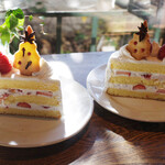 スパイスカフェ - 苺のショートケーキ