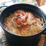 スパイスカフェ - 香箱蟹のビリヤニ