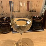 とんかつ けい太 - 白ワイン