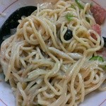 ラーメンたんろん - 冷やしピザまぜそば(2013/5)