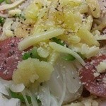 ラーメンたんろん - ピザまぜそば(2013/5)