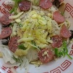 ラーメンたんろん - ピザまぜそば(2013/5)