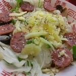 ラーメンたんろん - ピザまぜそば(2013/5)