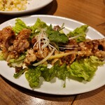 鼎泰豊 - 鶏肉の唐揚げユウリンソース