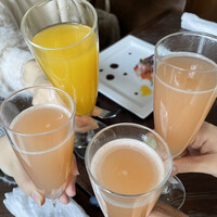 ジンジャーズビーチ - ノンアルスパークリングでカンパーイ♪