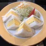やまもと喫茶 - 焼きたまごサンド　