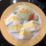 やまもと喫茶 - たまごサンド　上から