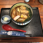 延喜 - ジャーン、「牡蠣うどん」