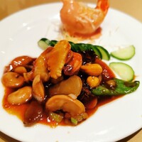 涵梅舫 銀座店 - 海老マヨネーズ＆黒酢タレ