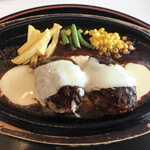 くまもと中央カントリークラブ - チーズハンバーグステーキ