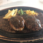 くまもと中央カントリークラブ - チーズハンバーグステーキ