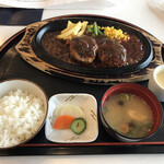 くまもと中央カントリークラブ - チーズハンバーグステーキ