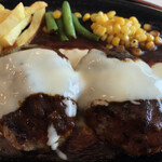 くまもと中央カントリークラブ - チーズハンバーグステーキ