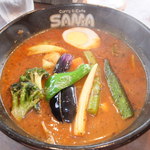 SAMA - ベジタブルカレー　９６０円　【　２０１３年５月　】