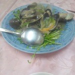 青龍 - 大きなアサリの中華酒蒸し
