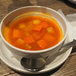 チェルシーストリートカフェ - ランチ　ミネストローネ