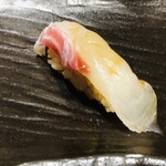 すし京辰 - 鯛の昆布締め