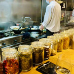 老虎菜 - 干貝柱炒飯