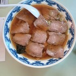 皿谷食堂 - ちゃー牛めん