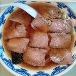 皿谷食堂 - ちゃー牛めん