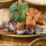 シンガポール海南鶏飯 - 2種類食えるのが嬉しい。