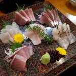 三代目まる天 - 刺身盛り合わせ３０００円