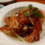 中華酒宛 無花果 - 海老山椒アップ！