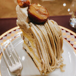 トゥ・ラ・ジョア イズム - 頂いたモンブラン