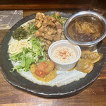 Bar Kanata - 魯肉ビリヤニプレート¥1800