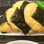 御膳蕎麦 雷門 田川 - 山芋の磯辺揚げ