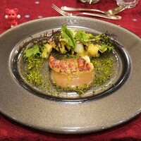 ザ・ループ(ホテルアゴーラリージェンシー大阪堺) - オマール海老のサラダ　林檎のクーリとヴァニラの香り