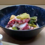 家庭料理 小川 - わけぎとたこの酢みそやった？