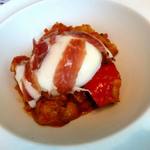 ブーケ・ド・フランス - 温泉卵の乗ったラタトゥユ