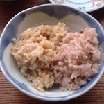 玄米カフェ - 【雑穀ごはん：玄米】