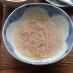 玄米カフェ - 【炒り玄米粥】