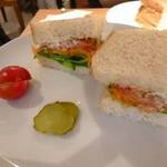 お茶とお菓子まやんち - サンドウィッチ