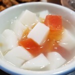 中華料理 祥龍房 - 杏仁豆腐。