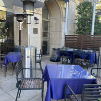 BISTRO FAVORI 代官山 - テラスはストーブ完備でした。