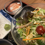 海鮮和食 仲々 - サラダ、デザート
