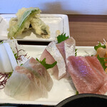 海鮮和食 仲々 - お刺身！天ぷら
