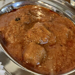 インドカレー屋 BABAじぃ - 今日のターリー　ポークローガンジョーシュ