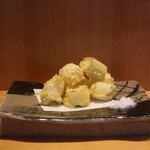 こころや - 下仁田葱の天ぷら