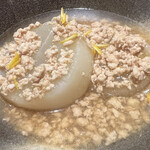 居食屋 わいるどふぁーむ  - 大根ゆずそぼろあんかけ