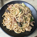 焼肉 新さよ - ホルモン焼きうどん2人前