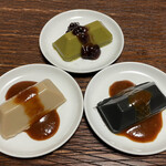 幸家 - 白（たれみそ）黒（たれみそ）抹茶（あずきたれ） 